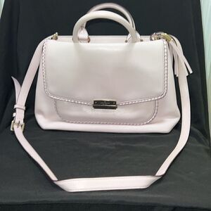 Kate spade leather Shoulder bag tote pink gold